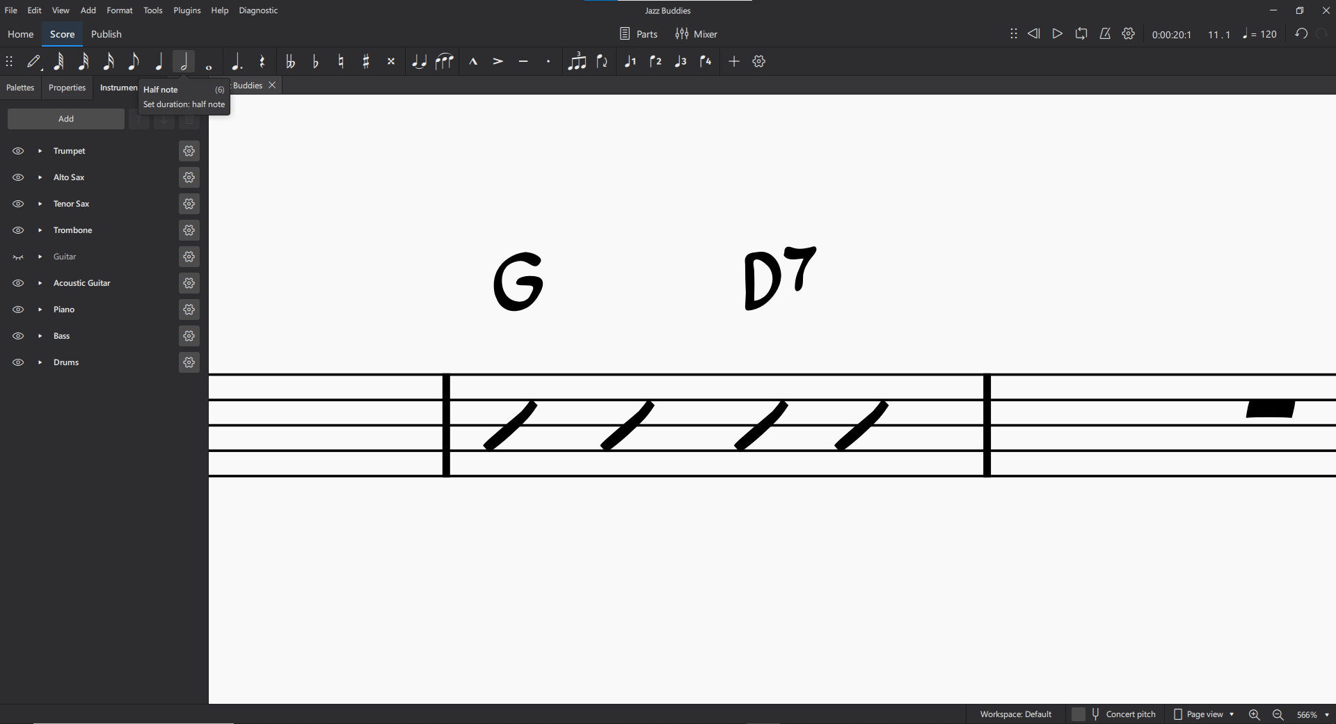 rhythmic-slash-notation-doesn-t-work-musescore-4-musescore